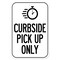 Signmission 7 in Height, Heavy Gauge Aluminum, 7" x 10", A-1218-25534 A-1218-25534 - alternate 1